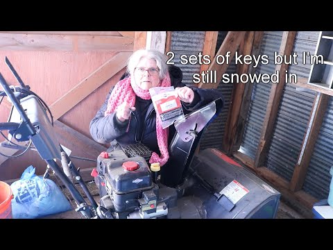 A LOST Key, a Snowblower, and Snowed In