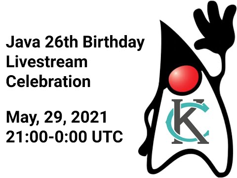 Java 26th birthday 26 hour livestream 🎉☕️