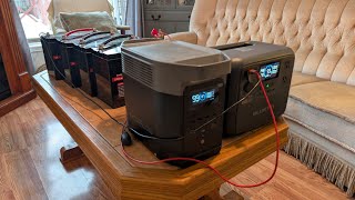 Easy way to scale up the capacity of your Ecoflow Delta 2 or Bluetti AC 70 Power Station 