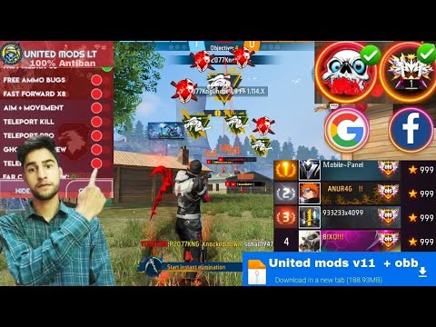 New OB50 Hack Antiban Antiblacklist Panel For Android 🔥 Free Fire Panel File For Main Id 
