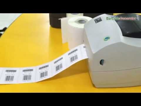 Simple Steps to Generate Linear Barcode Stickers