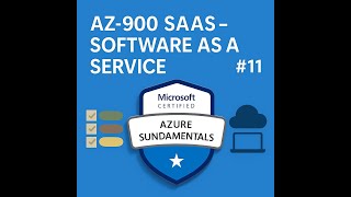 AZ 900 | SAAS - Software As a Service | #11