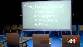 Math rankings slipping