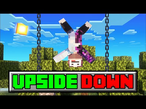 I Tried to Survive Minecraft Upside Down
