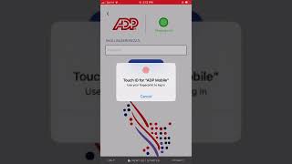 How to log into ADP mobile app? Screen Recording NO Audio