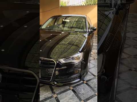 Audi A3 Ceramic Coated at doorstep in Lahore 0310 4408322