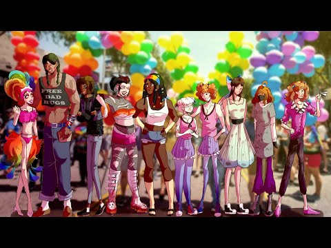 welcome to the pride parade - oc speedpaint