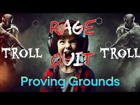 Flash Trolling in Proving Grounds | Screaming kid Rage Quit | PS4 Gameplay