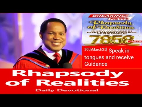30thMarch25[ Speak in tongues and receive Guidance