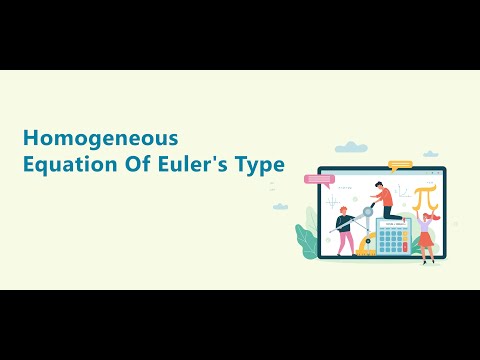 Homogeneous equation of Euler's type