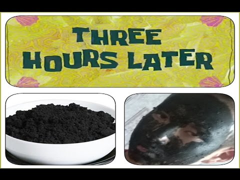 DIY Черная маска от черных точек