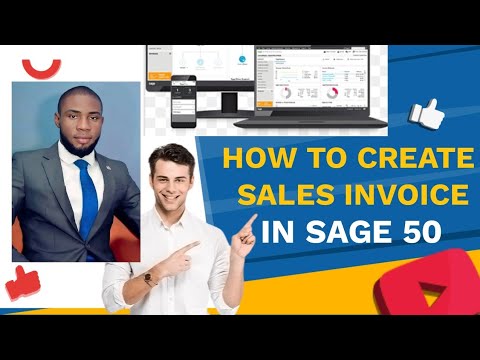 HOW TO CREATE SALES INVOICE USING SAGE 50 ACCOUNTING SOFTWARE
