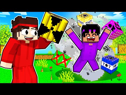 I Used RANDOM TNT to PRANK My Friend In Minecraft...