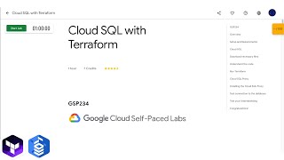 Qwiklabs | Cloud SQL with Terraform [GSP234]