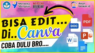 Edit PDF, PPT, and Word Files in Canva | LEARN CANVA FOR BEGINNERS FROM ZERO Part 4