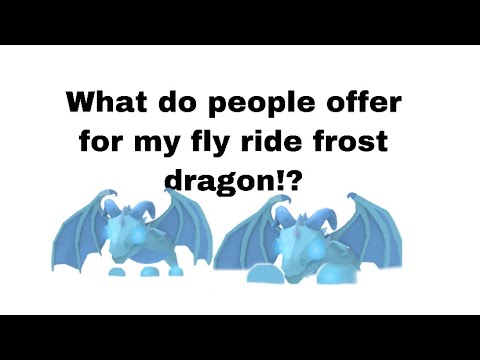 What do people offer for my fly ride frost dragon?