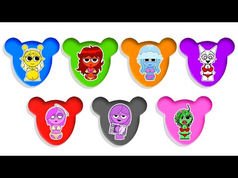 Where is Oren? GUESS which Sprunki Character Will Come Out of The Cubes. Phase 4 Incredibox Sprunki