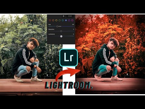 lightroom  red color Editing . lightroom red effect Tutorial .  Tech by Antor