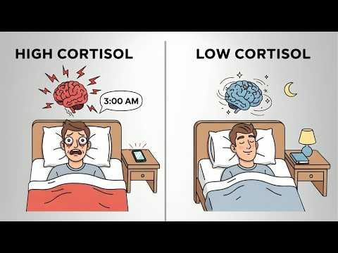 How to Lower Cortisol at Night and Fall Into Deep Sleep Instantly