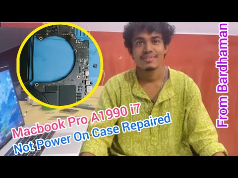 Macbook Pro A1990 i7 Dead Case || Apple Product Repair in Kolkata