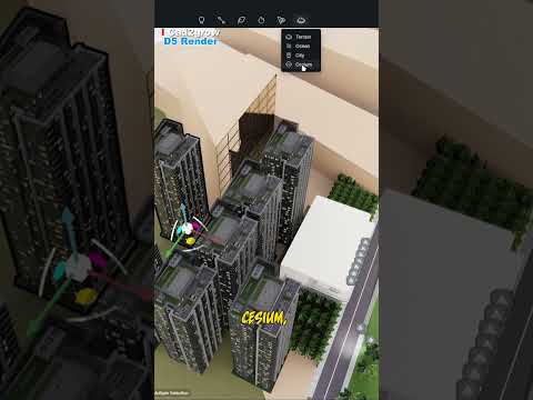 Import Whole city in single Click in D5 render #cad2grow #d5render