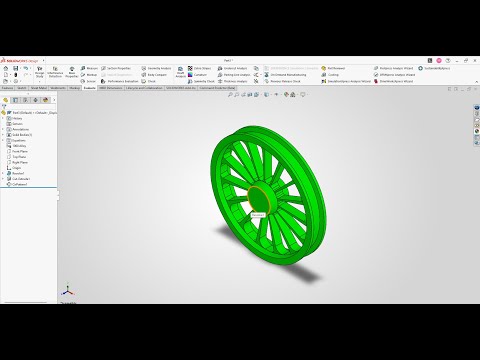 SolidWorks Intermediate Part – CSWA Wheel Modeling Tutorial | CAD Design