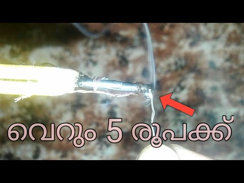 how to make soldering iron | in malayalam|ms tech.........