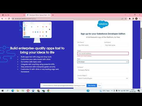Salesforce Dev Org Signup | Salesforce Login | How to login Salesforce Developer Org
