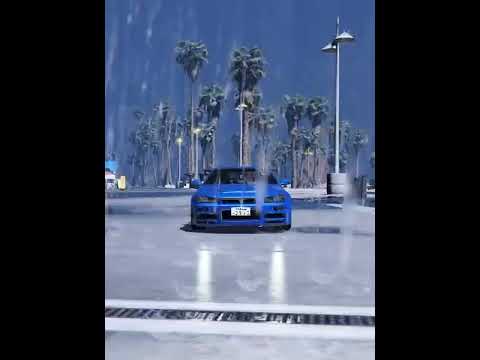 Nissan Skyline GTA IV theme edit #edit #gaming #trend #shorts