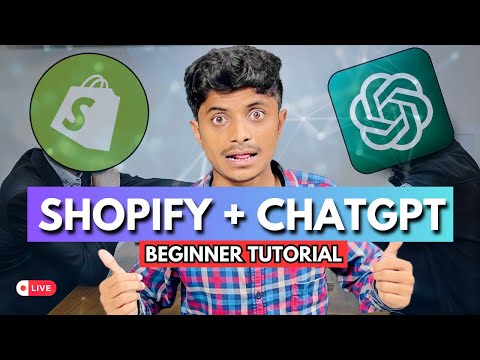 I used CHATGPT to Build Full Shopify Store in 30 minutes (2025)