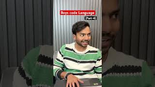 Boys code language (part-4) | Sarcaster