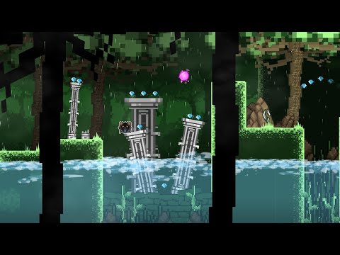 Forest Frolick (Platformer) by PlexifyGD (me) [GEOMETRY DASH 2.2]