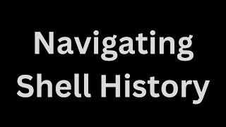 Navigating Shell History - Learn Python From Scratch - With futurecoder