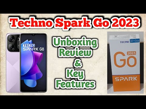 Spark Go 2023 unboxing & review | TECHNO SPARK GO 2023 Unboxing