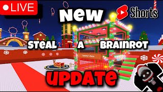 🔴ROBLOX: NEW STEAL A BRAINROT UPDATE! *PVPING VIEWERS* #roblox #robloxlive