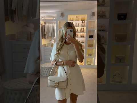 Viral H&M dress 🤍 #summeroutfit #grwmoutfit #viraldress