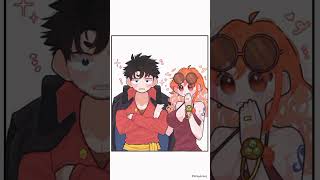 The baby is finally here!!👶✨ // #luffyxnami #luffy #nami #onepiece