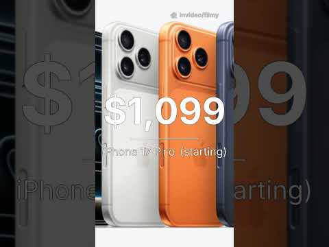 🚀 Apple iPhone 17 Series Launched 🔥 Full Specs & price|  #iphone17  #apple #shortsfeed #tech  #apple