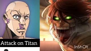 anime vs reddit (the rock reacts) meme attack on titan