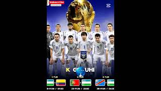 Uzbekistan:  JCh bizni kutib ol. 🇺🇿💪#football #soccer #uzbekistan