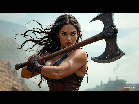 The Barbarian Village - Relaxing Fantasy Ambience Sounds | AI Cinematic