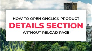 How To Open Product Box Details Without Page Reload | How To Make Ecommerce Product Box | Smart 2020