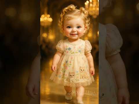 🌷 Too Cute to Handle! Baby Fashion Show Glow Up #shorts #cute #ai #Fashion#shortvideo @PetiteHearts