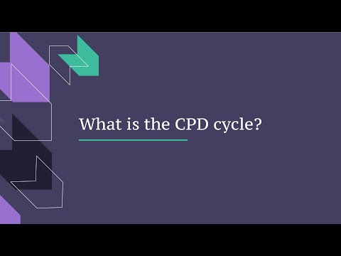 What is the CPD Cycle and how does it work?