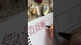 #pattern #stepbystepdrawing #stepbysteptutorial #stepbystep #zenpatterns #doodlepatterns
