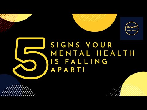 5 Signs Your Mental Health is Falling Apart!