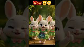 Fluffy fun, beautiful rabbit at play,#cute #aiclub #viralvideo ##trending #shortvideo