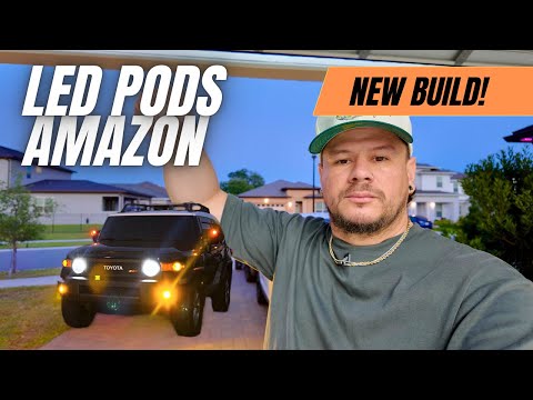 New Build on the Channel: FJ Cruiser LED Pod Light Upgrade!