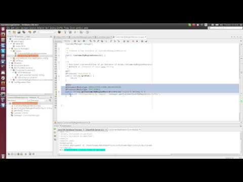 EJB as a JAX-RS web service tutorial 2 - POST method and parameters