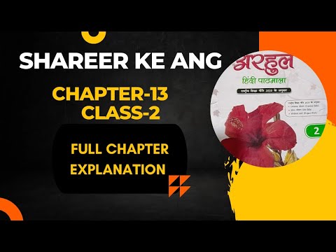 shareer ke ang ll full chapter explanation ll class2 ll Arhul Hindi pathmala